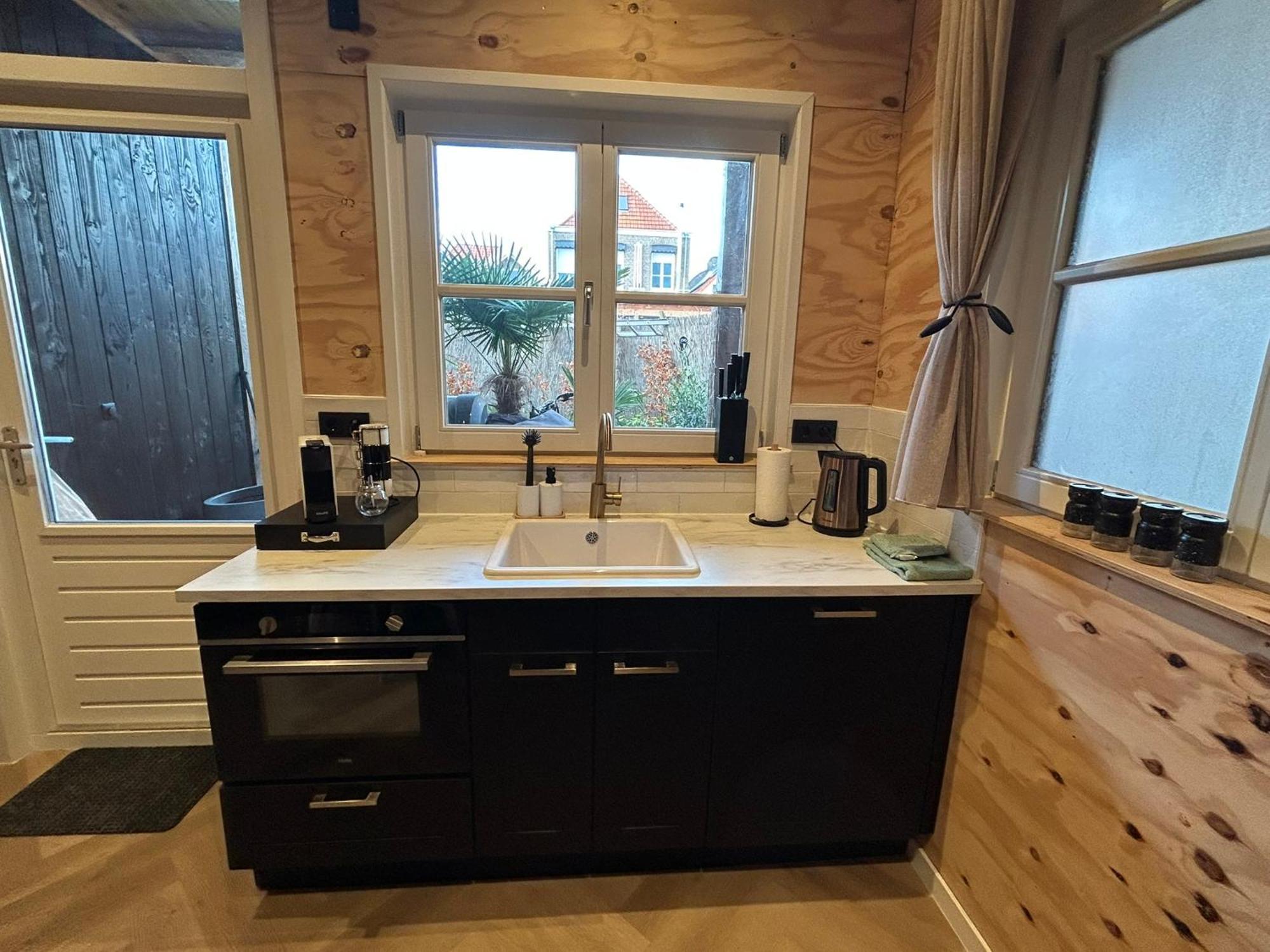 Vila Tiny House Thuus Sint Annaland Exteriér fotografie